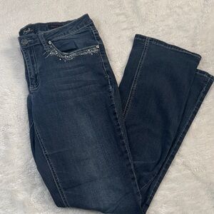 Earl Jeans Dark Blue Slim Boot Cut
